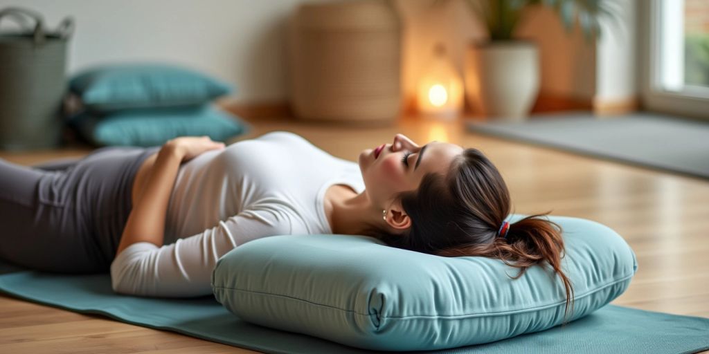 Sleep Yoga Pillow